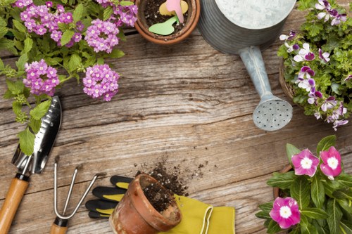 Garden clearance waste removal in a Raynespark residential garden