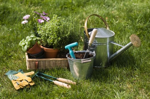 Landscaping and waste removal job in a Raynes Park residential garden