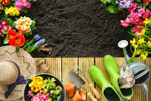 Keyboard navigation and accessible website layout for landscaping services